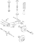 Rear axis